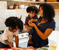 Black single mom