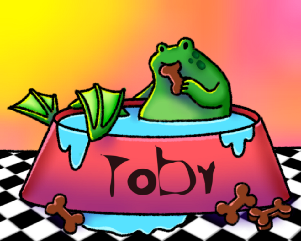 Toad in bowl