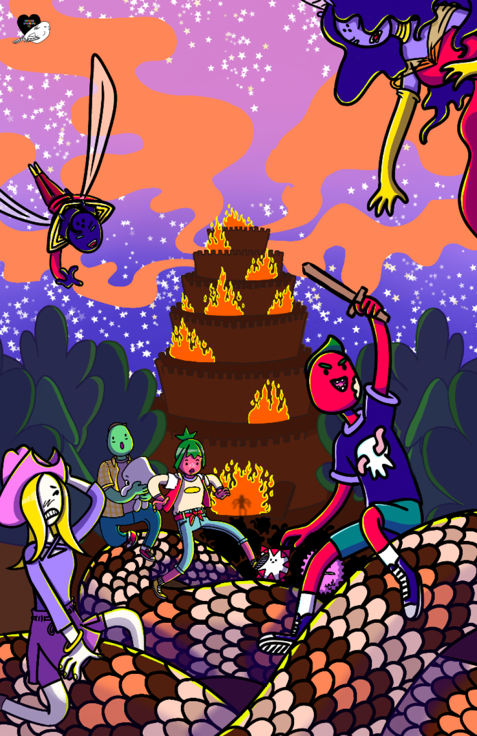 Fruit salad #1 book cover design